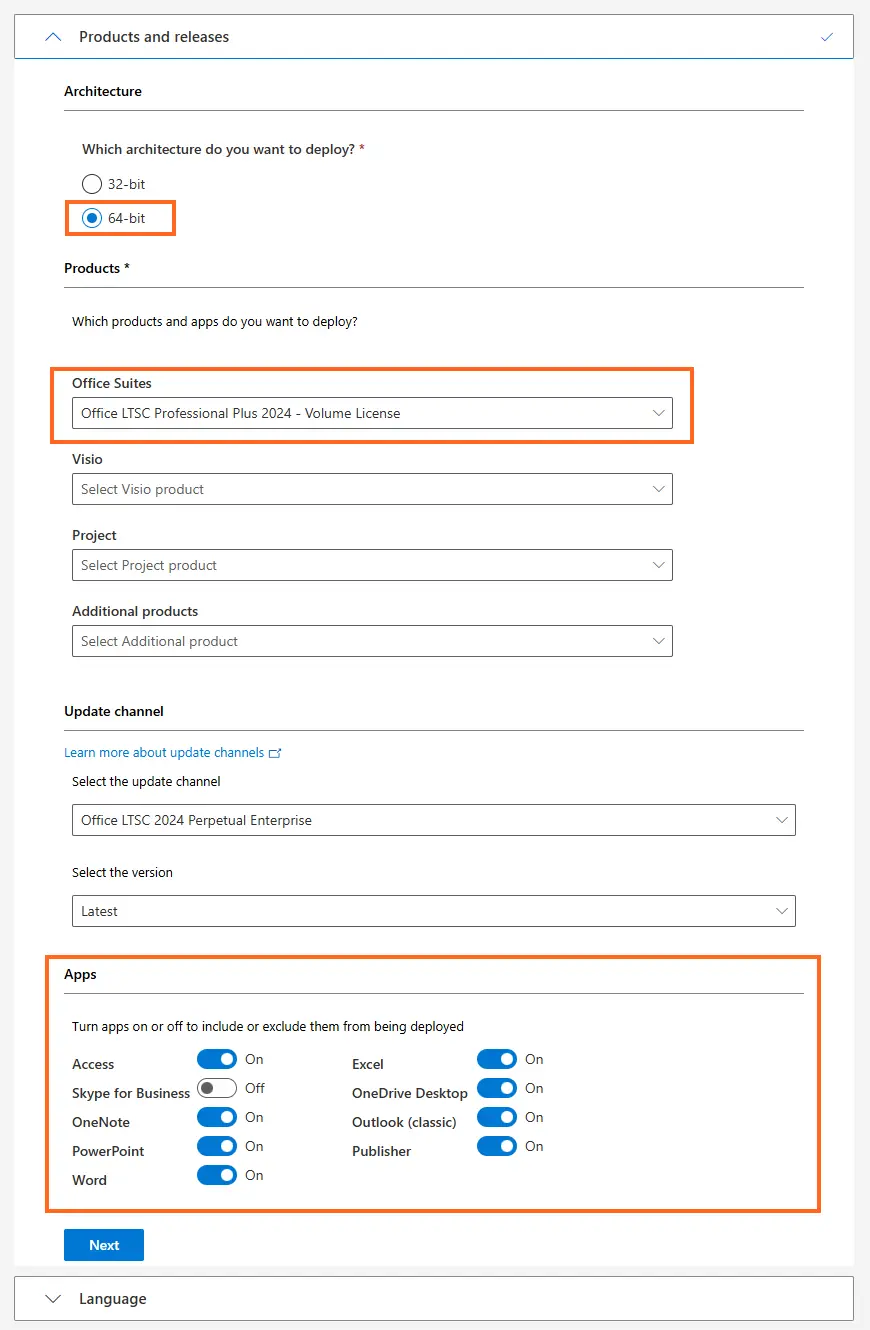 Office 2024 – installation via Office Deployment Tool | Forscope